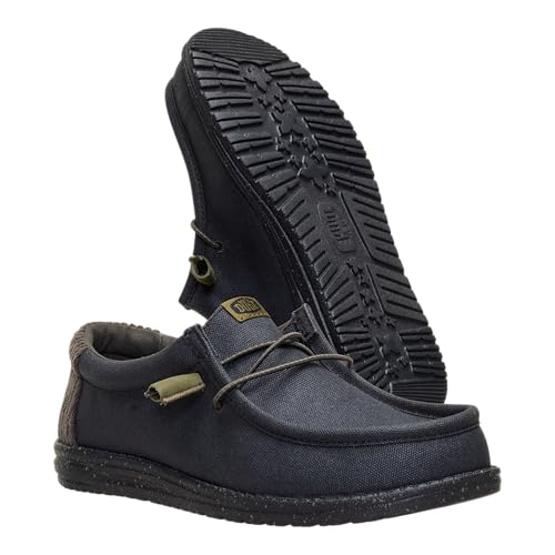 Waxed Casual Black/Black