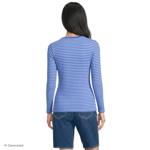 Muted Cobalt/Sky Stripe