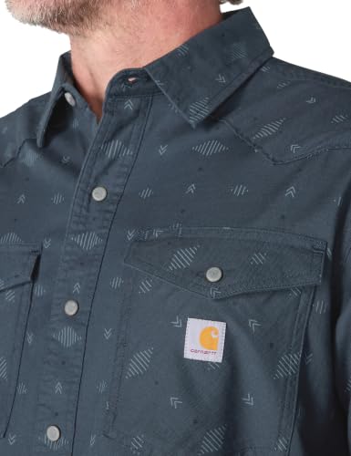 Deep Smoke Geo Print