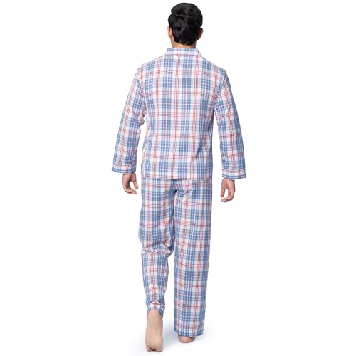 Ivory/Blue/Red Plaid - Long Sleeve