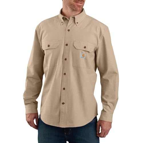 Dark Tan Chambray