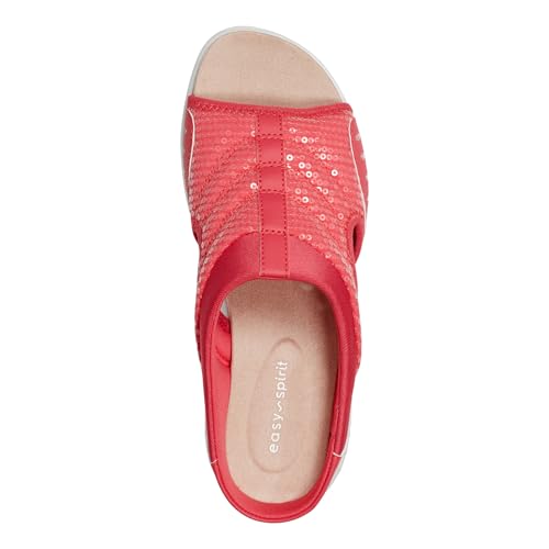 Electric-coral-sequins