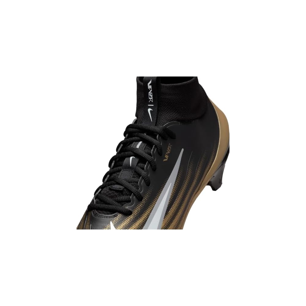 Black/White/Metallic Gold