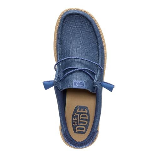 Waxed Casual Navy
