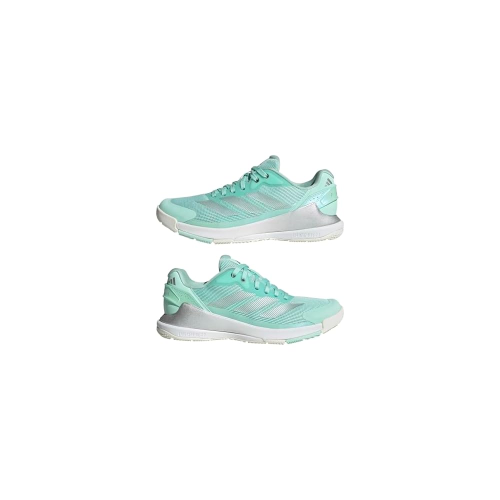 Clear Mint/Silver Metallic/White
