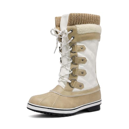 Beige/White