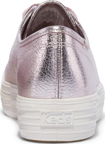 Mauve Metallic Leather