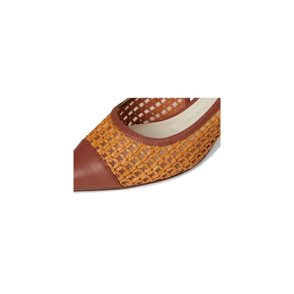 Wicker Faux Leather Weave