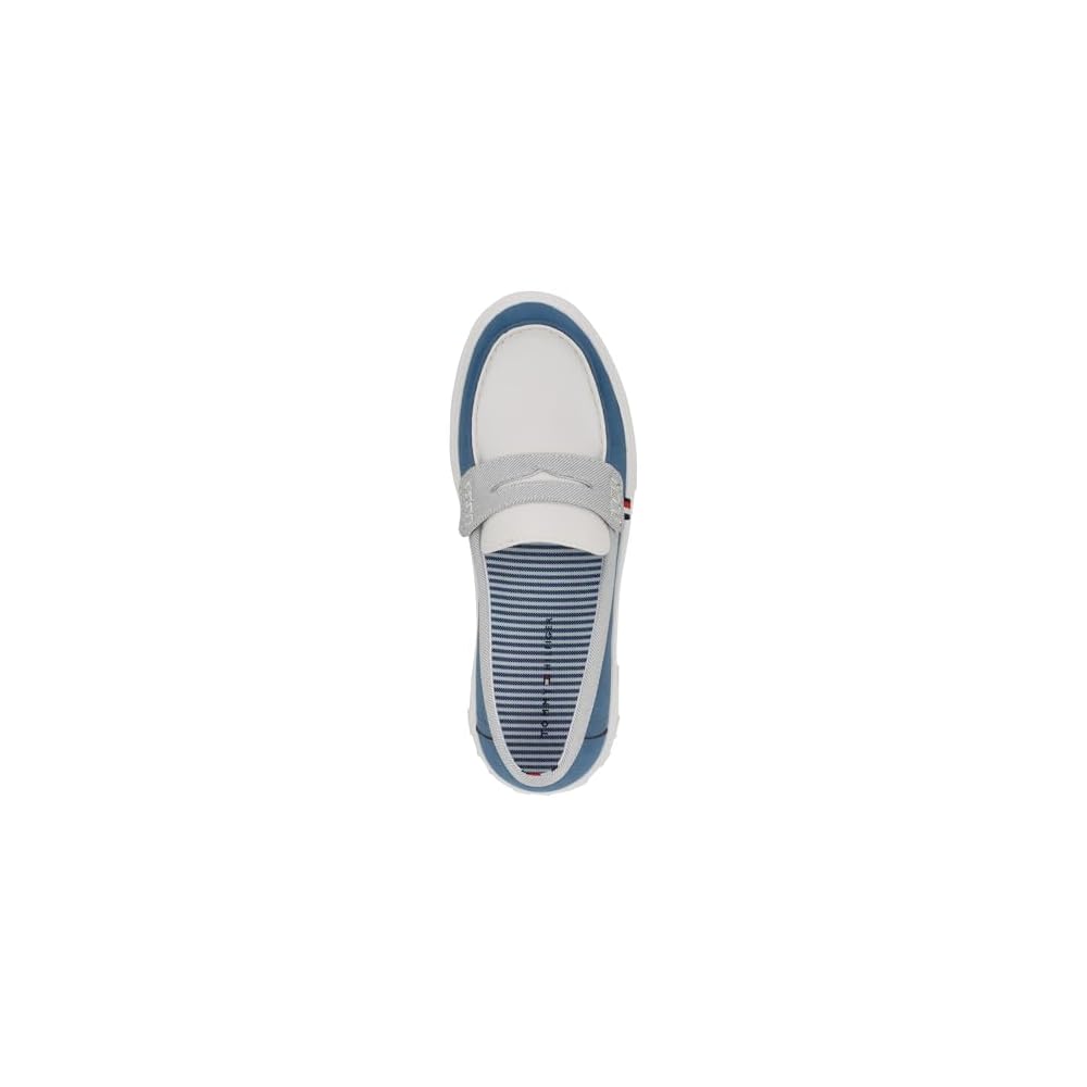 Medium Blue Denim/White