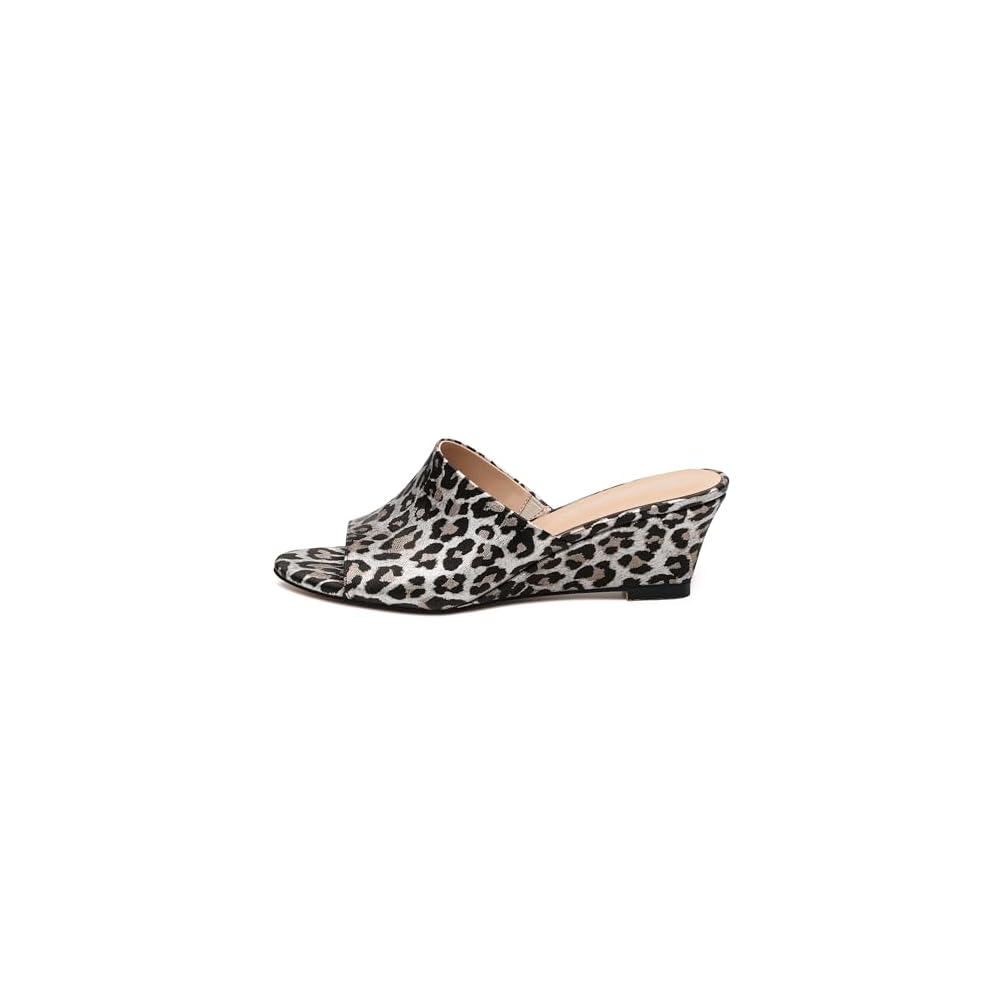 Silver Leopard Print Matte