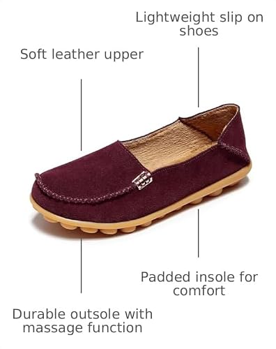 Burgundy Shearling