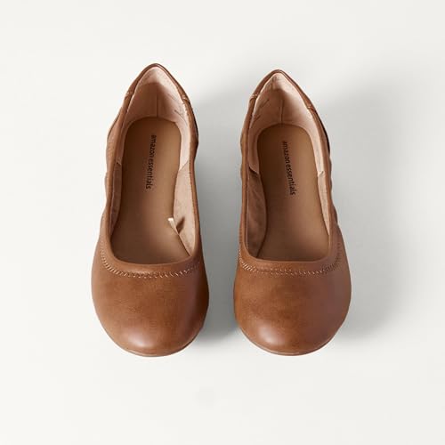 Chestnut Brown Faux Leather