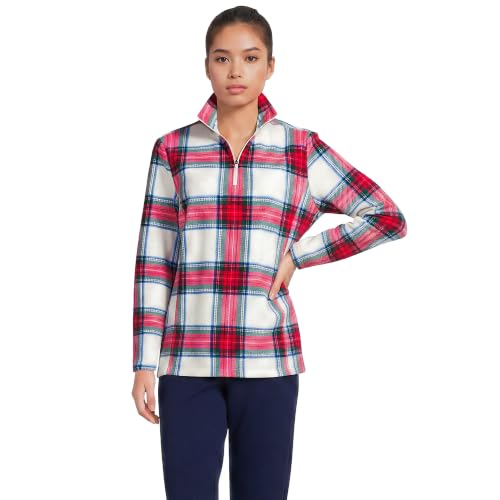 Ivory/Compass Red Multi Plaid