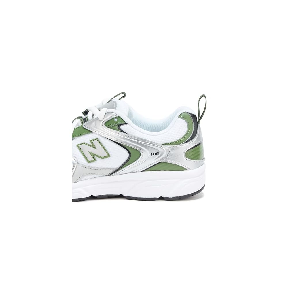White/Silver Metallic