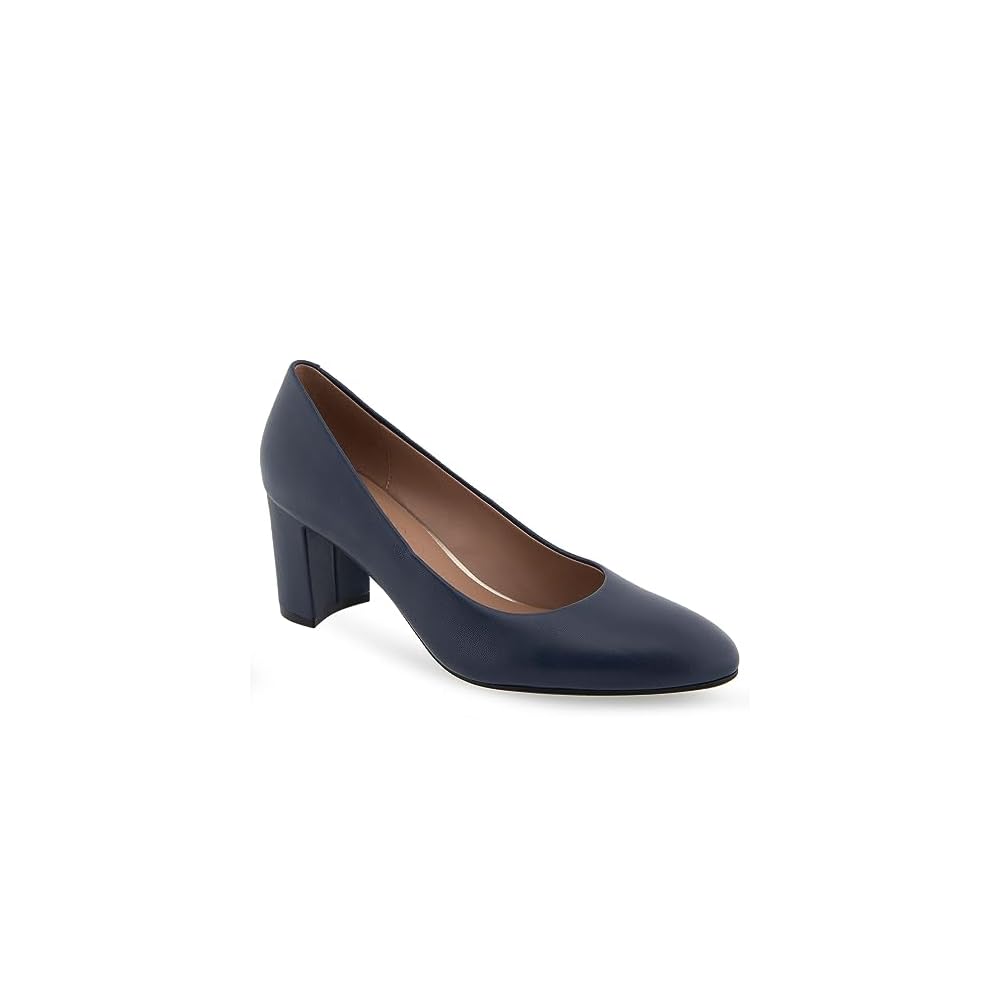 Navy Leather