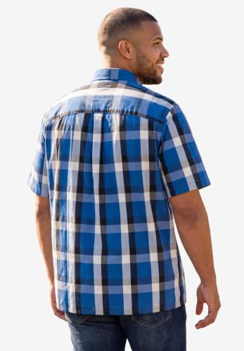 Navy Grey Plaid