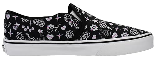 Iridescent Doodle Black
