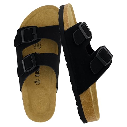 Black Vegan Suede