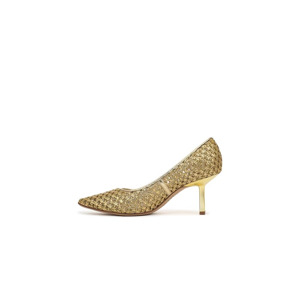 Gold Woven Faux Raffia