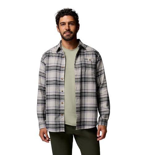 Flint Grey Texture Plaid