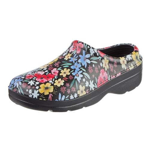 Black Garden Floral
