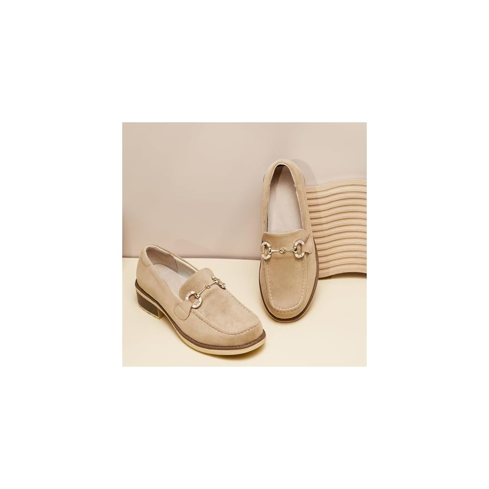 Beige Suede