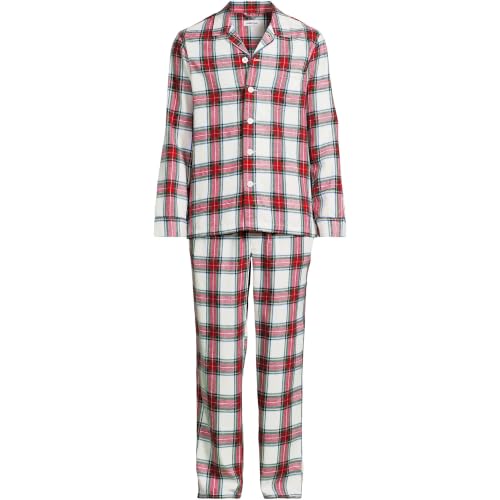 Ivory/Compass Red Multi Plaid