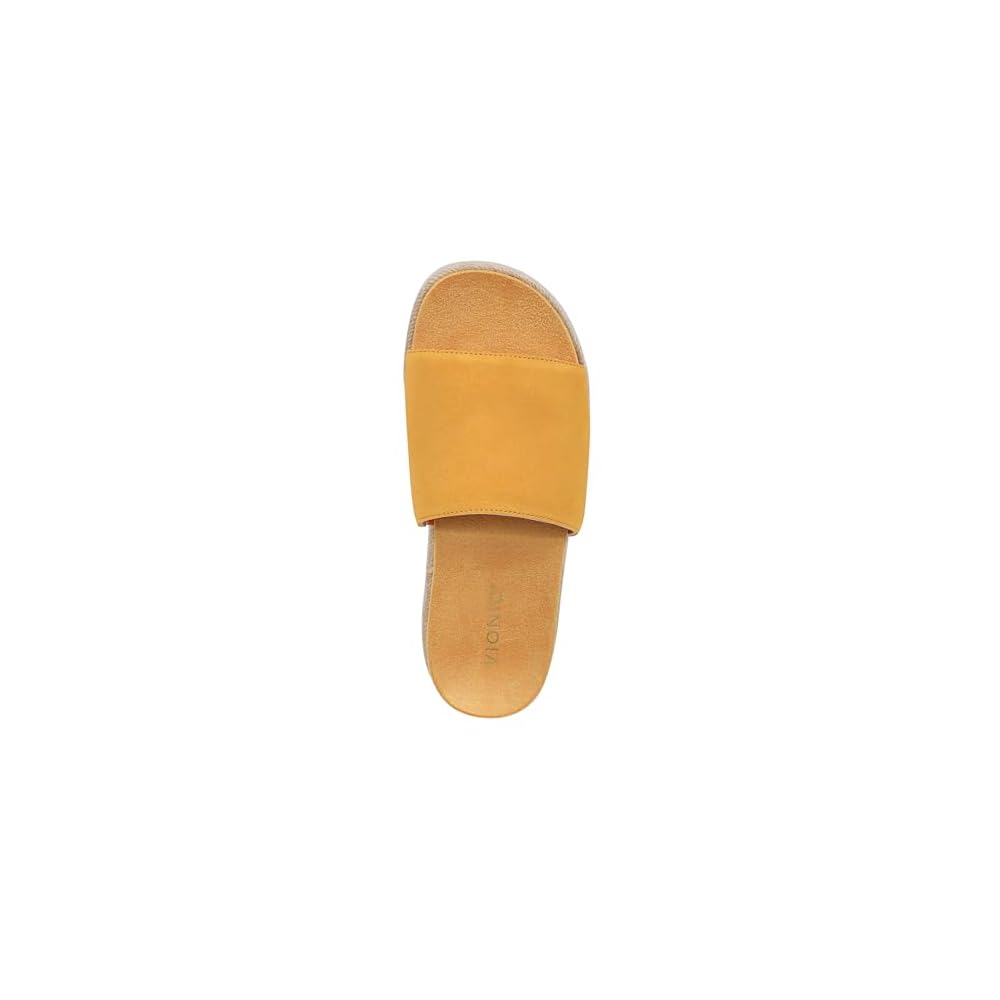 Amber Yellow Suede