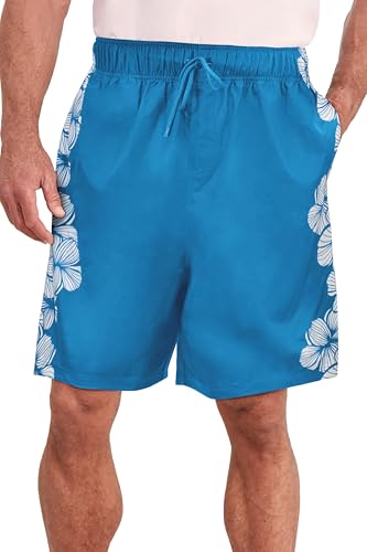 Blue Hawaiian Floral