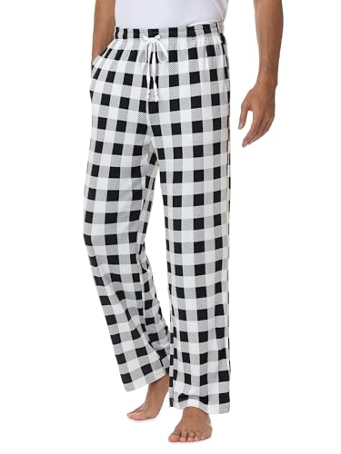 White Black Plaid