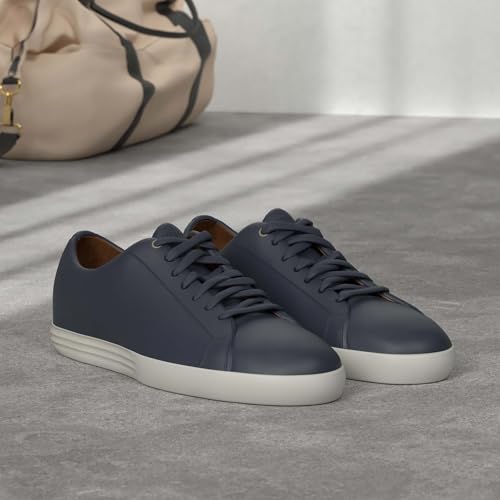 Navy Leather Brnsh