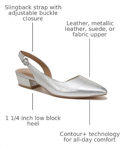 Silver Metallic Leather