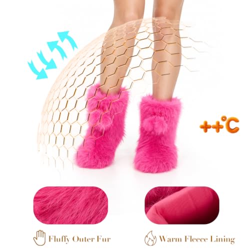 Hot Pink Fur Monster