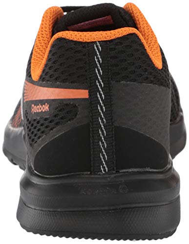 Black/High Ghvis Orange/Silver Metallic