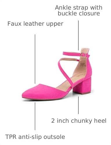 Hot Pink-suede