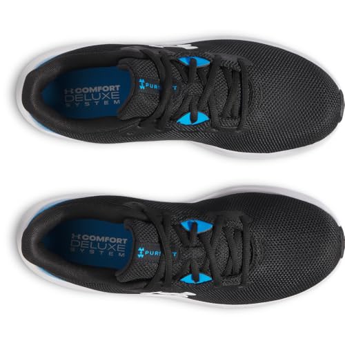 (003) Black/Electric Blue/White