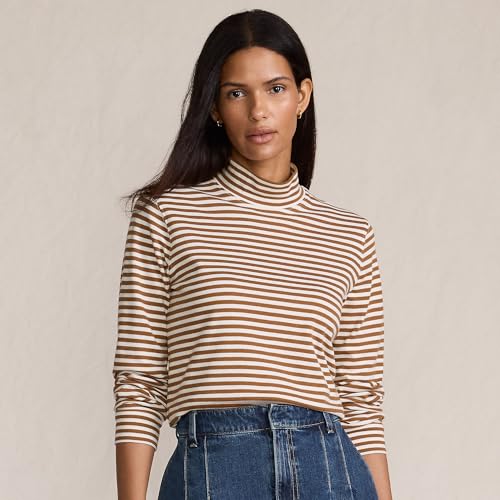 Rich Ginger/Ivory Stripe