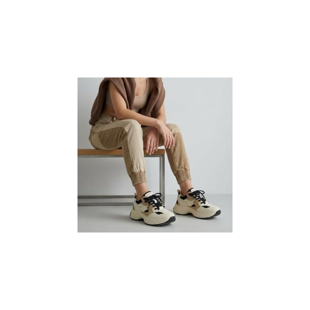 Beige/Black