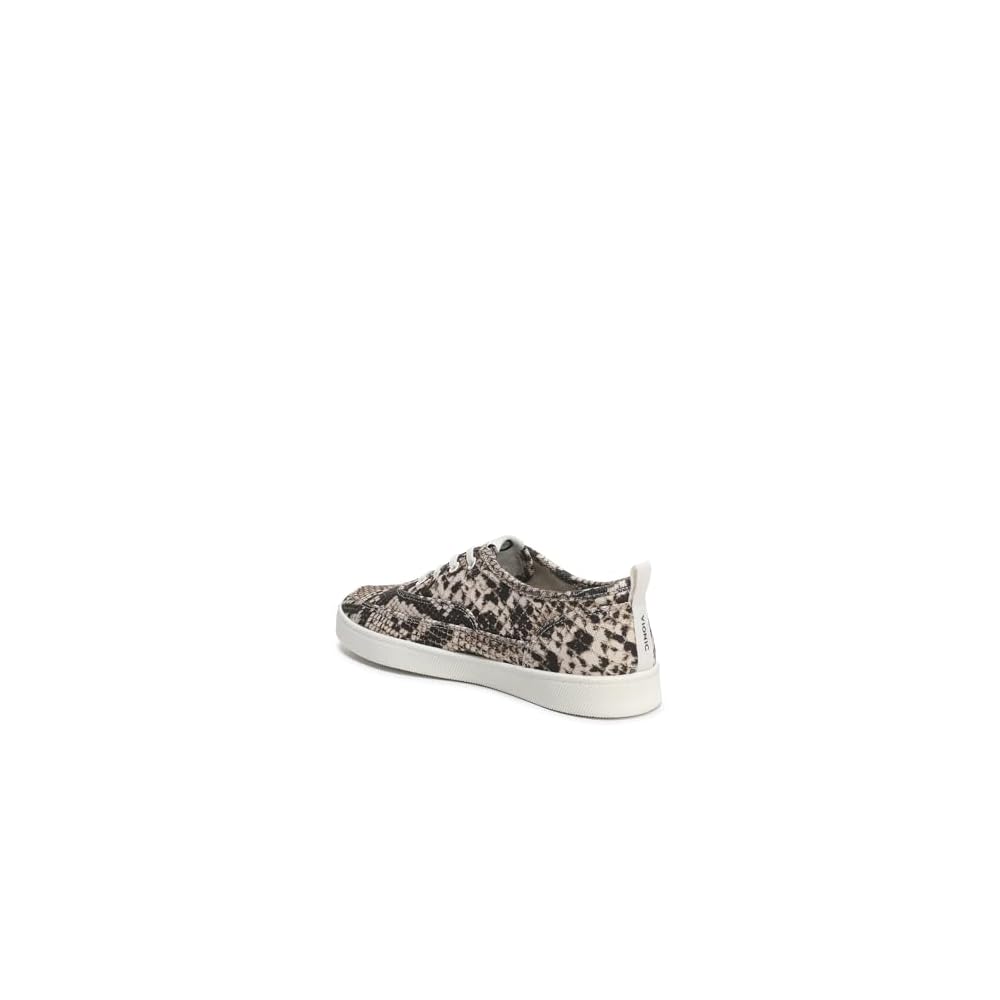 Ivory/Black Snake Canvas