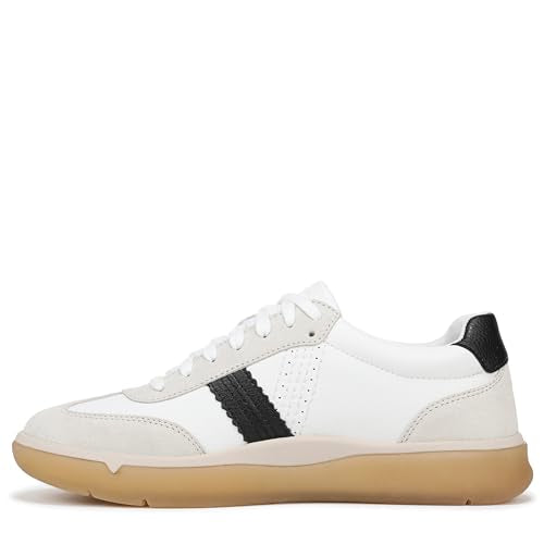 White/Black Leather