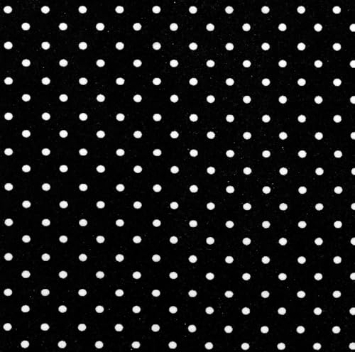 Polka Dot Print Black and White