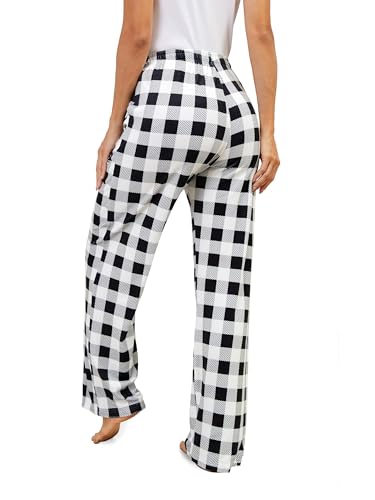 White Black Plaid