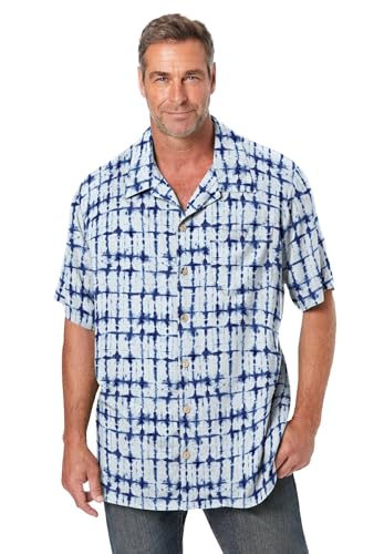 Blue Stripe Tie Dye