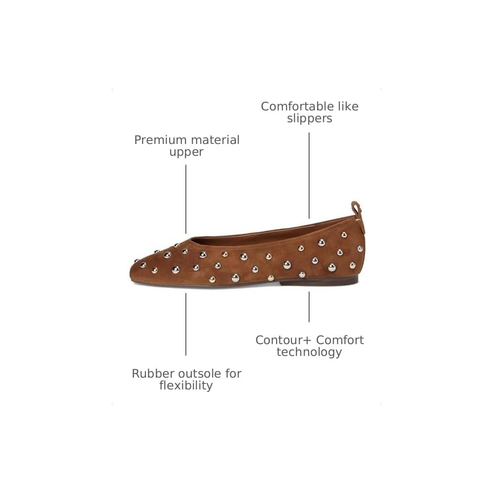 Dark Chestnut Stud Suede