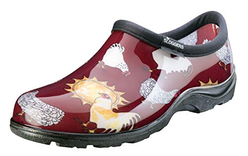 Chicken Print Barn Red