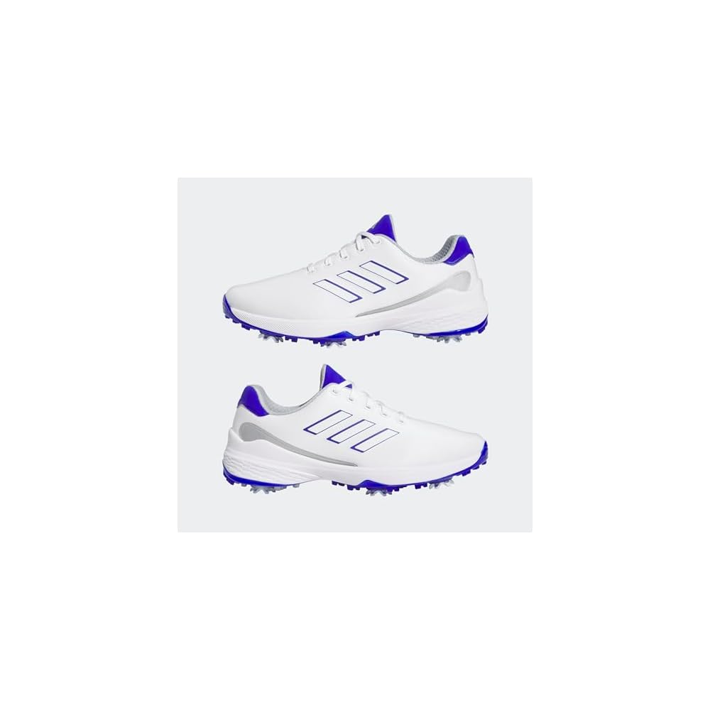 Footwear White/Lucid Blue/Silver Metallic