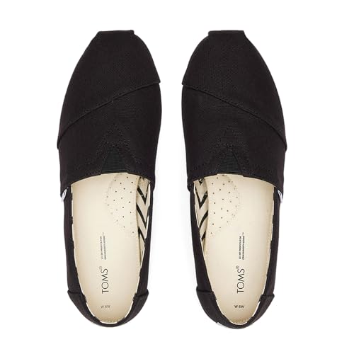 Black Wide Recycled Cotton Canvas