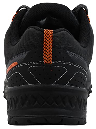 Black/Orange