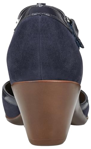 Navy Suede