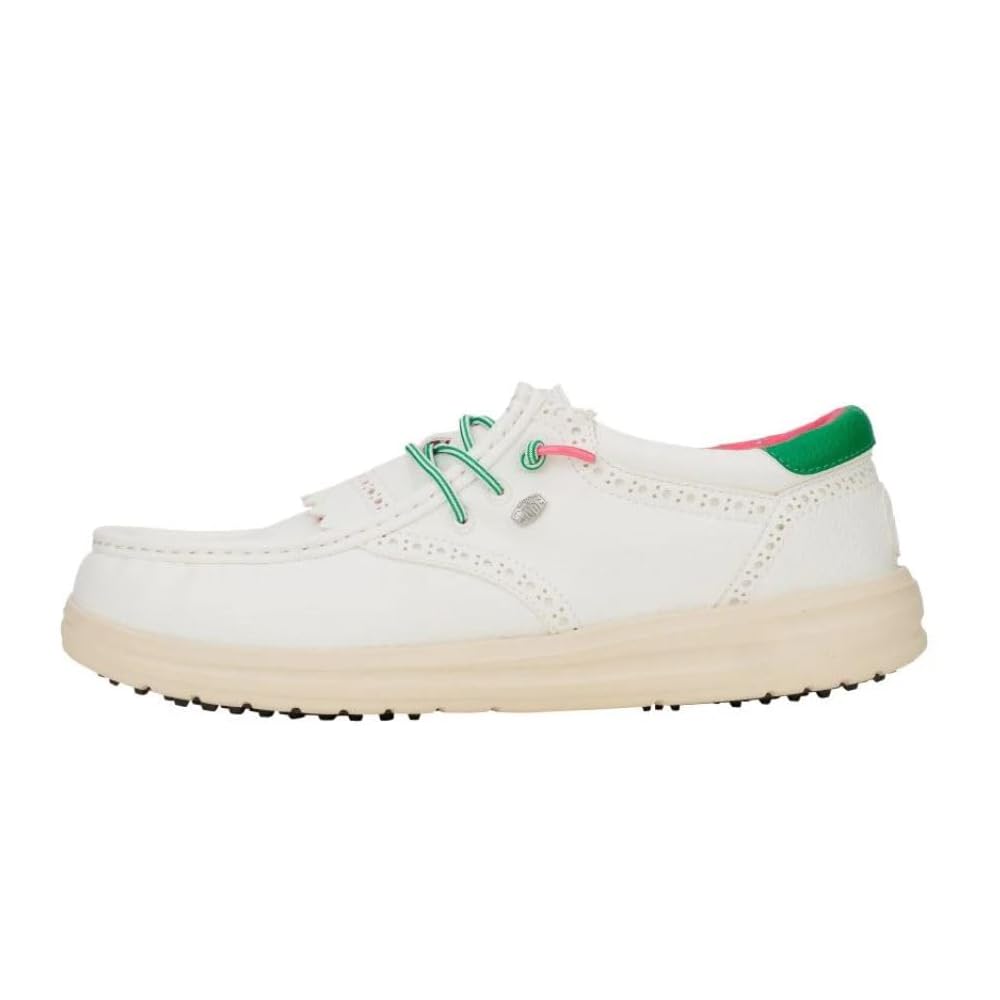 White/Green Tambourine